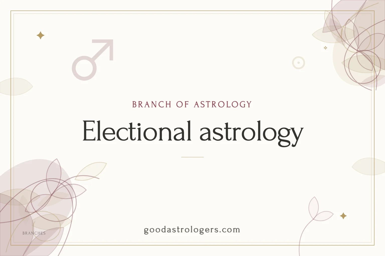 Electional astrology
