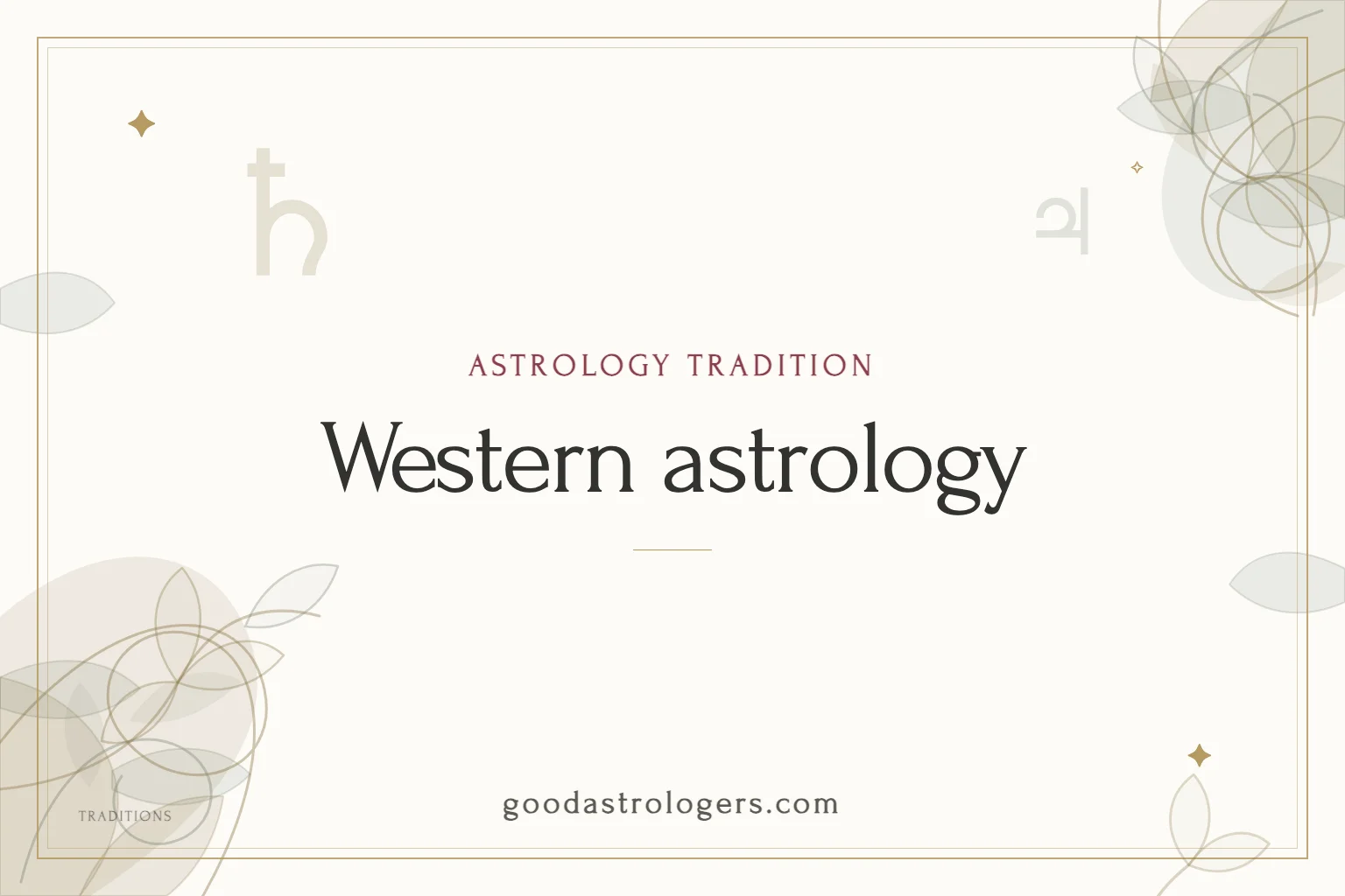 Western astrology