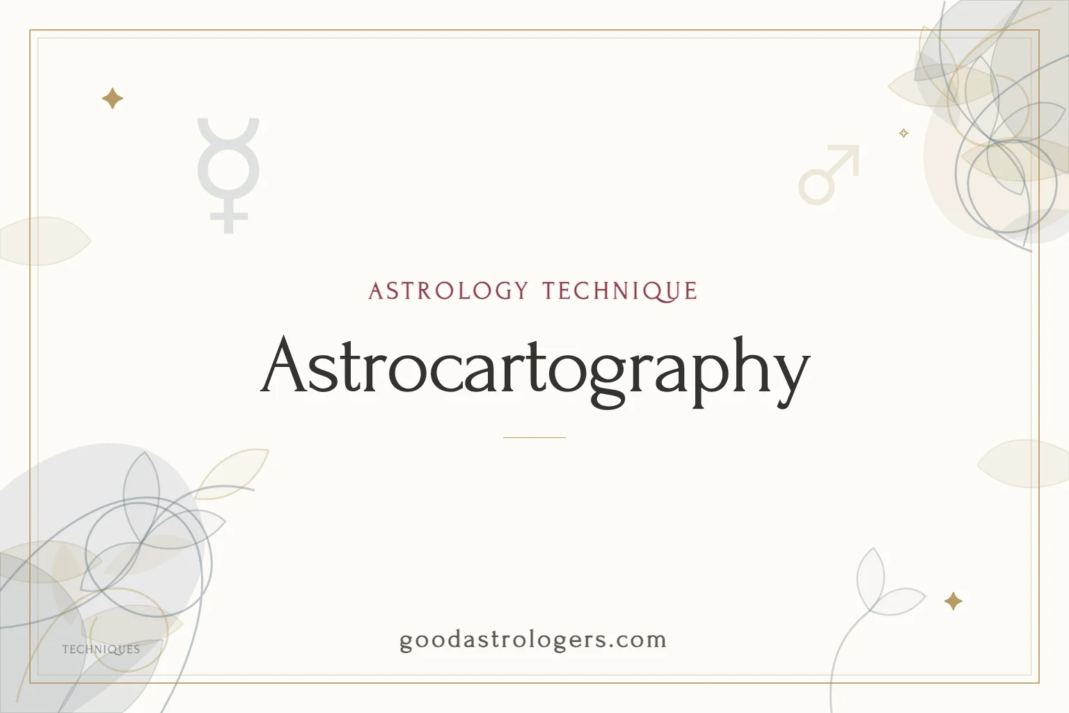 Astrocartography
